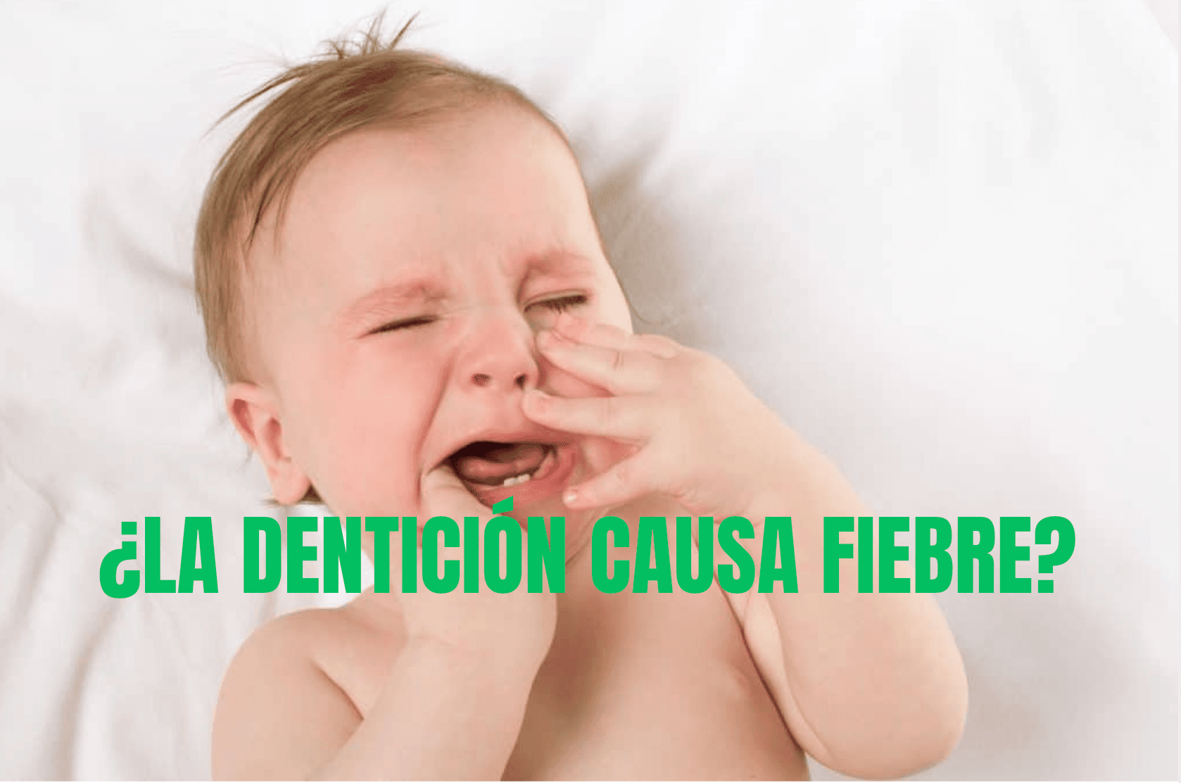 ¿La dentición causa fiebre? Lo que los padres de Tribeca deben saber